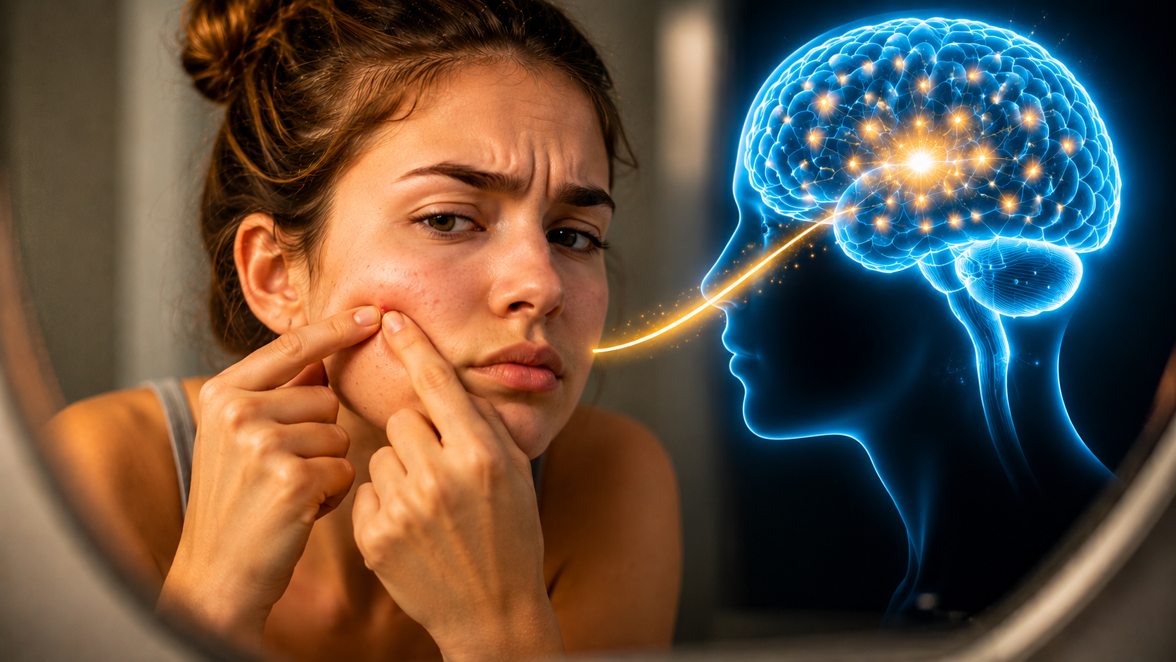 Psychology says people who always pop their pimples don&rsquo;t have the urge for clear skin, they may be responding to their brain's reward system