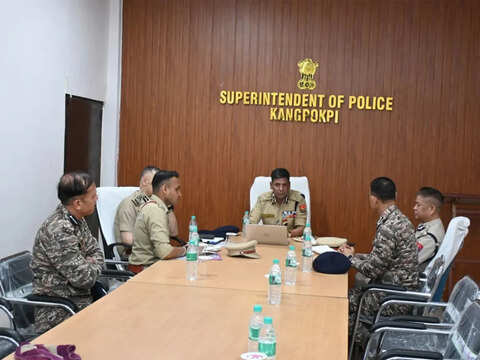 Manipur DGP Mukesh Singh visits Kangpokpi, Senapati on outreach tour