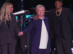 Clinton's campaign taps star power