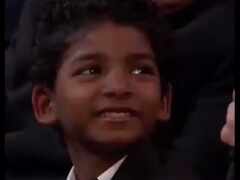 Oscars 2017 : Jimmy Kimmel re-creating a scene from 'Lion King' with 8-year-old Sunny Pawar will melt your heart
